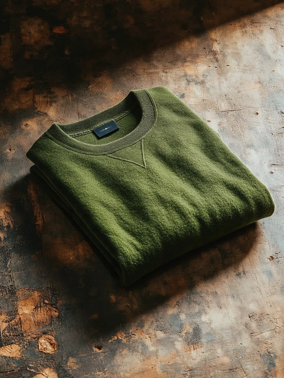 Oversized Crewneck folded view
