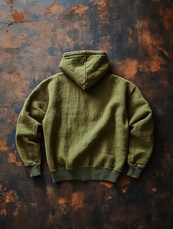 Heavyweight Hoodie back view